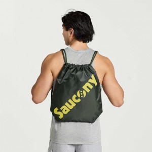 Bolsas Saucony String Hombre Verde Oscuro | COLOMBIA-IYLJ