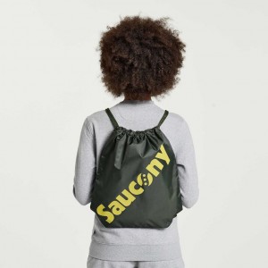 Bolsas Saucony String Mujer Verde Oscuro | COLOMBIA-UMJH