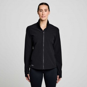 Chaqueta Saucony Triumph Mujer Negras | COLOMBIA-OUMX