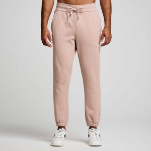 Pantalones Jogger Saucony Recovery Hombre Rosas | COLOMBIA-CRLO