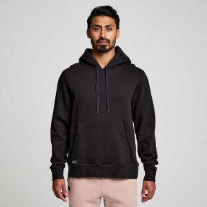 Sudadera con Capucha Saucony Recovery Hombre Negras | COLOMBIA-ARUN