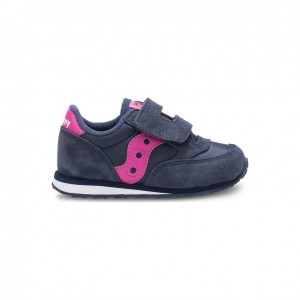 Tenis Saucony Baby Jazz Hook & Loop Niño Pequeño Azul Marino | COLOMBIA-JBSM