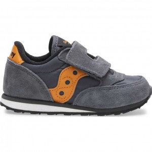 Tenis Saucony Baby Jazz Hook & Loop Niño Pequeño Gris | COLOMBIA-LEIV