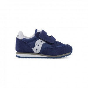 Tenis Saucony Baby Jazz Hook & Loop Niño Pequeño Azul Marino | COLOMBIA-DLFB