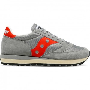 Tenis Saucony Jazz 81 Hombre Gris Rojas | COLOMBIA-YIDS