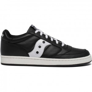 Tenis Saucony Jazz Court Hombre Negras Blancas | COLOMBIA-BRJW