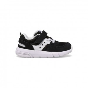 Tenis Saucony Jazz Lite 2.0 Niño Pequeño Negras Blancas | COLOMBIA-ZKND