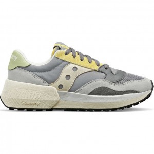 Tenis Saucony Jazz NXT Mujer Gris Amarillo | COLOMBIA-RNSO