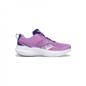 Tenis Saucony Kinvara 14 Niño Grande Moradas Indigo | COLOMBIA-BKTG