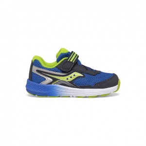 Tenis Saucony Ride 10 Jr. Niño Pequeño Azul Marino | COLOMBIA-OKXU