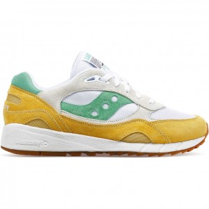 Tenis Saucony Shadow 6000 Hombre Blancas Amarillo Verde | COLOMBIA-FEAP