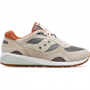 Tenis Saucony Shadow 6000 Mujer Beige Gris | COLOMBIA-YTQN