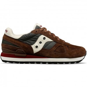 Tenis Saucony Shadow Original Premium Hombre Marrones | COLOMBIA-WSHP