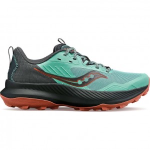 Tenis Trail Running Saucony Blaze TR Mujer Turquesa | COLOMBIA-QOPE