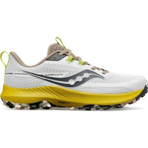 Tenis Trail Running Saucony Peregrine 13 Hombre Blancas | COLOMBIA-UVWB