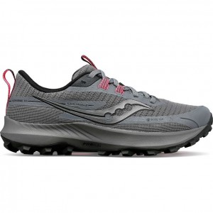 Tenis Trail Running Saucony Peregrine 13 GTX Mujer Gris | COLOMBIA-CQWP