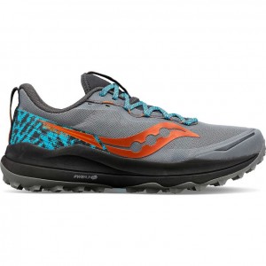 Tenis Trail Running Saucony Xodus Ultra 2 Hombre Gris | COLOMBIA-DJFA