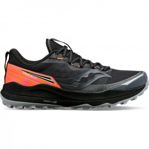 Tenis Trail Running Saucony Xodus Ultra 2 Hombre Negras | COLOMBIA-REVP