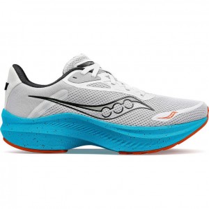 Tenis para Correr Saucony Axon 3 Hombre Gris Turquesa | COLOMBIA-ZYTN