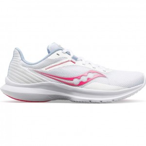 Tenis para Correr Saucony Convergence Mujer Blancas Rosas | COLOMBIA-FELV