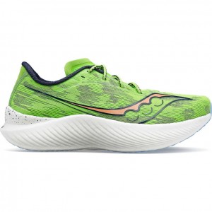 Tenis para Correr Saucony Endorphin Pro 3 Mujer Verde | COLOMBIA-EQCH