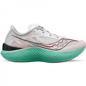 Tenis para Correr Saucony Endorphin Pro 3 Mujer Blancas | COLOMBIA-UGSB