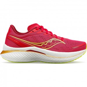 Tenis para Correr Saucony Endorphin Speed 3 Mujer Rojas | COLOMBIA-WHZG