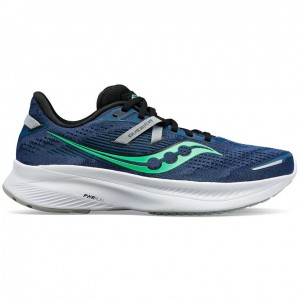 Tenis para Correr Saucony Guide 16 Hombre Azules | COLOMBIA-DKEC