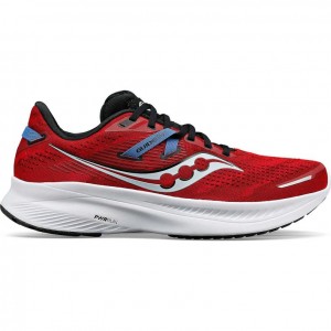 Tenis para Correr Saucony Guide 16 Hombre Rojas | COLOMBIA-MYFQ