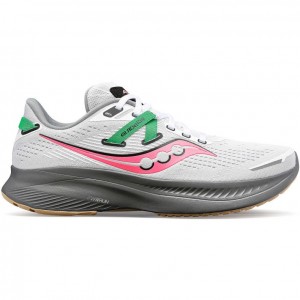 Tenis para Correr Saucony Guide 16 Mujer Blancas | COLOMBIA-QHEU