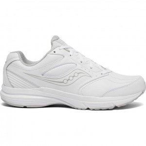 Tenis para Correr Saucony Integrity Walker 3 Wide Hombre Blancas | COLOMBIA-GWSO