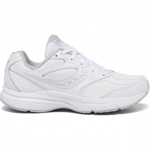 Tenis para Correr Saucony Integrity Walker 3 Wide Mujer Blancas | COLOMBIA-LNEZ