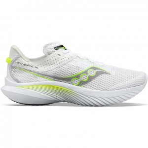 Tenis para Correr Saucony Kinvara 14 Hombre Blancas | COLOMBIA-QHIR