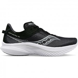 Tenis para Correr Saucony Kinvara 14 Mujer Negras Blancas | COLOMBIA-TGWC