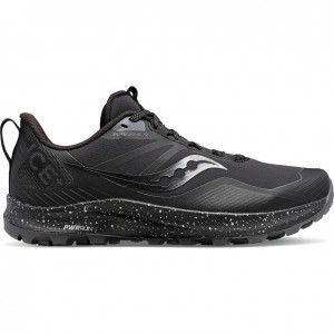 Tenis para Correr Saucony Peregrine ICE+ 3 Hombre Negras | COLOMBIA-UMQP