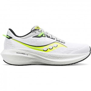 Tenis para Correr Saucony Triumph 21 Hombre Blancas | COLOMBIA-WAYZ