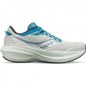 Tenis para Correr Saucony Triumph 21 Mujer Blancas | COLOMBIA-EOAQ