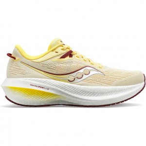 Tenis para Correr Saucony Triumph 21 Mujer Amarillo | COLOMBIA-QMJF