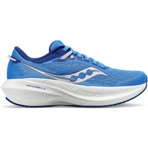 Tenis para Correr Saucony Triumph 21 Mujer Azules | COLOMBIA-JSWX