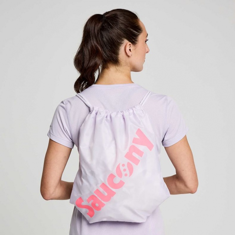 Bolsas Saucony String Mujer Blancas | COLOMBIA-IAKC