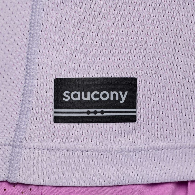 Camiseta Tirantes Saucony Stopwatch Mujer Moradas | COLOMBIA-PAXE