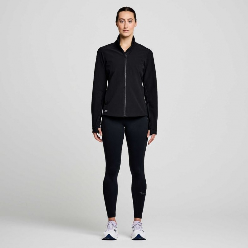 Chaqueta Saucony Triumph Mujer Negras | COLOMBIA-OUMX