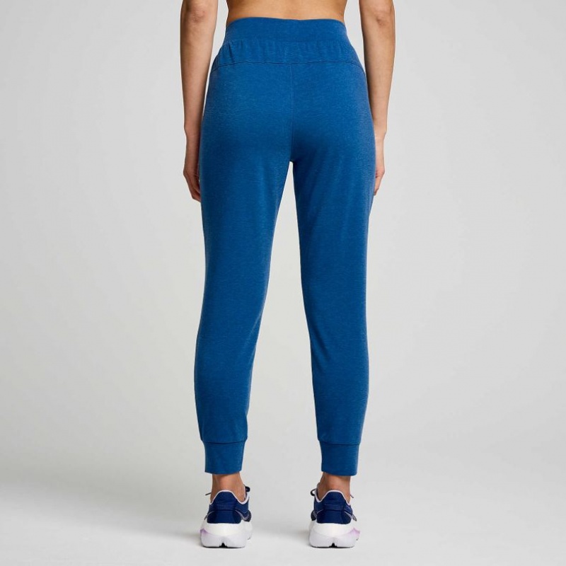 Pantalones Jogger Saucony Boston Mujer Indigo | COLOMBIA-OKIQ