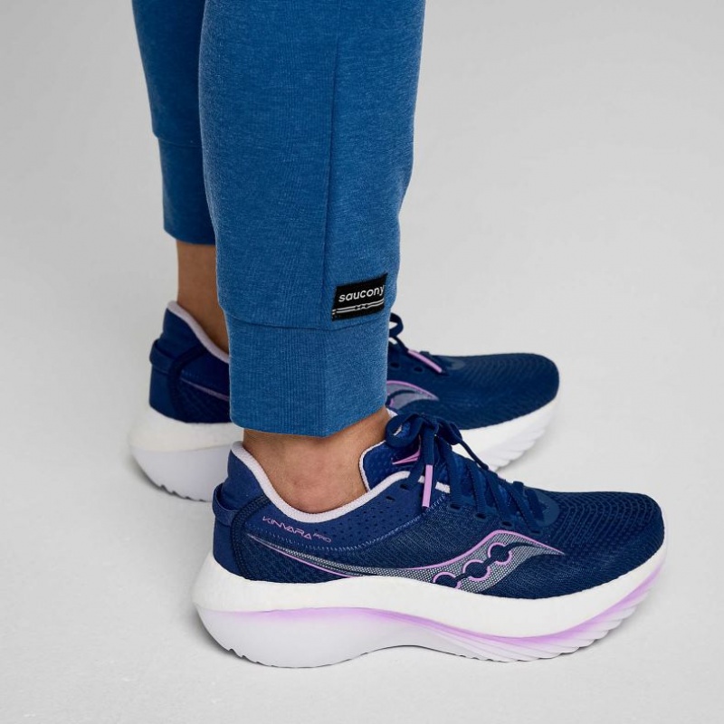 Pantalones Jogger Saucony Boston Mujer Indigo | COLOMBIA-OKIQ