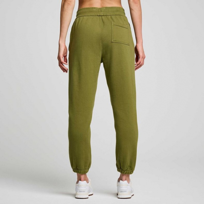 Pantalones Jogger Saucony Recovery Hombre Verde Oliva | COLOMBIA-AEVN