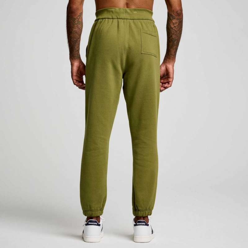 Pantalones Jogger Saucony Recovery Hombre Verde Oliva | COLOMBIA-AEVN