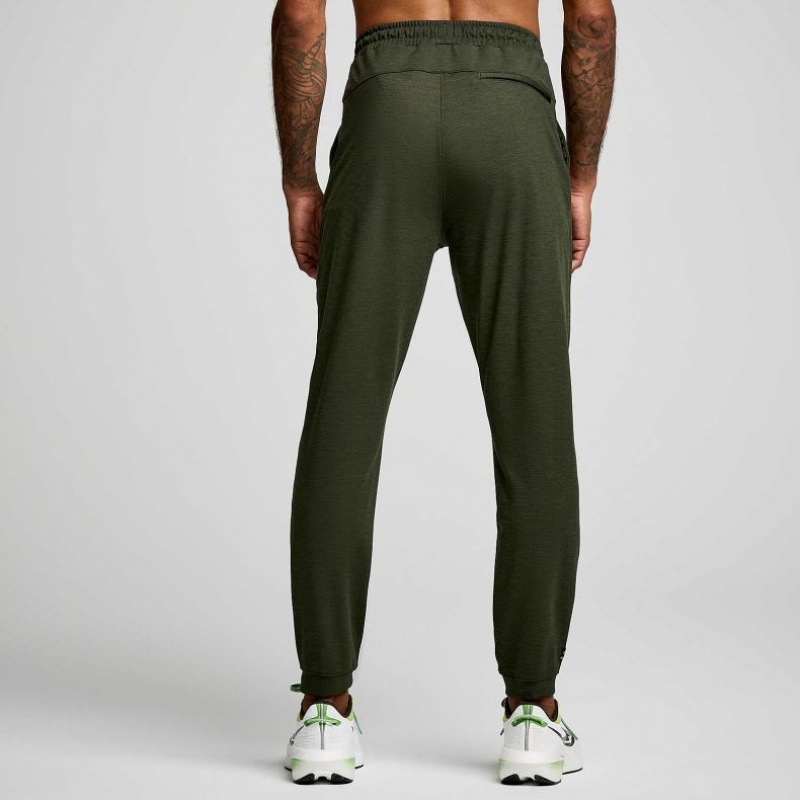 Pantalones Jogger Saucony Solstice Hombre Verde Oliva | COLOMBIA-AWBI