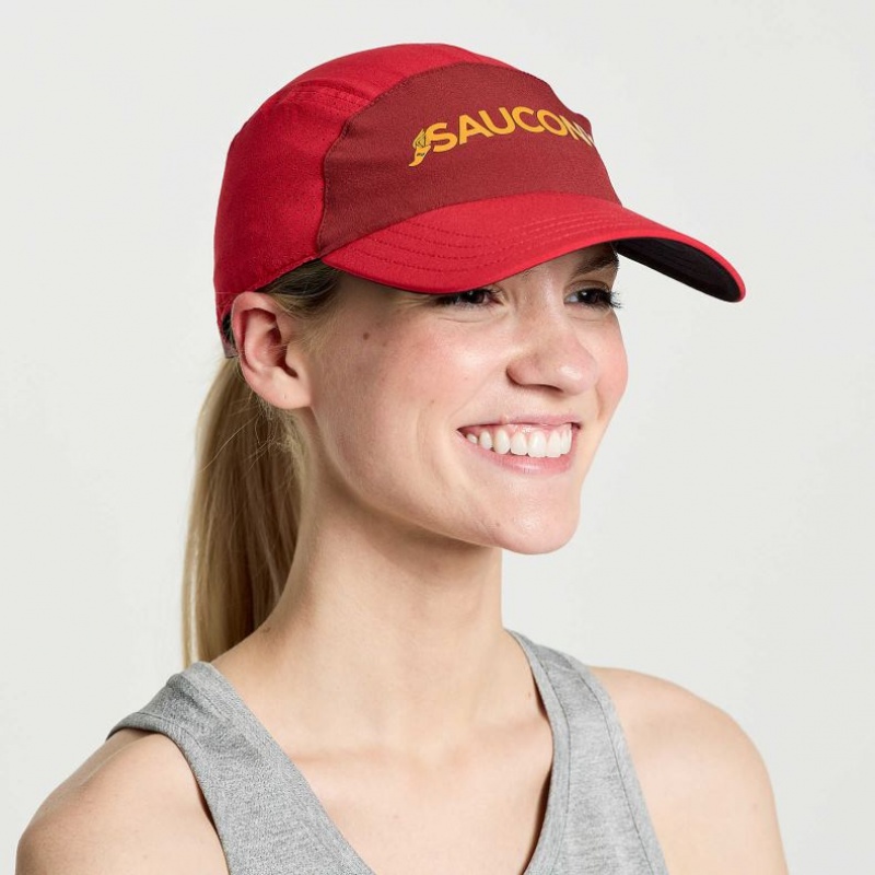 Sombreros Saucony Outpace Mujer Rojas | COLOMBIA-FXRJ