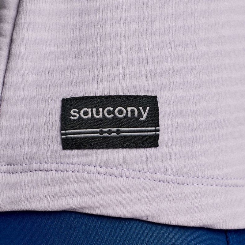 Sudadera Saucony Triumph 3D Crew Mujer Moradas | COLOMBIA-CZJU