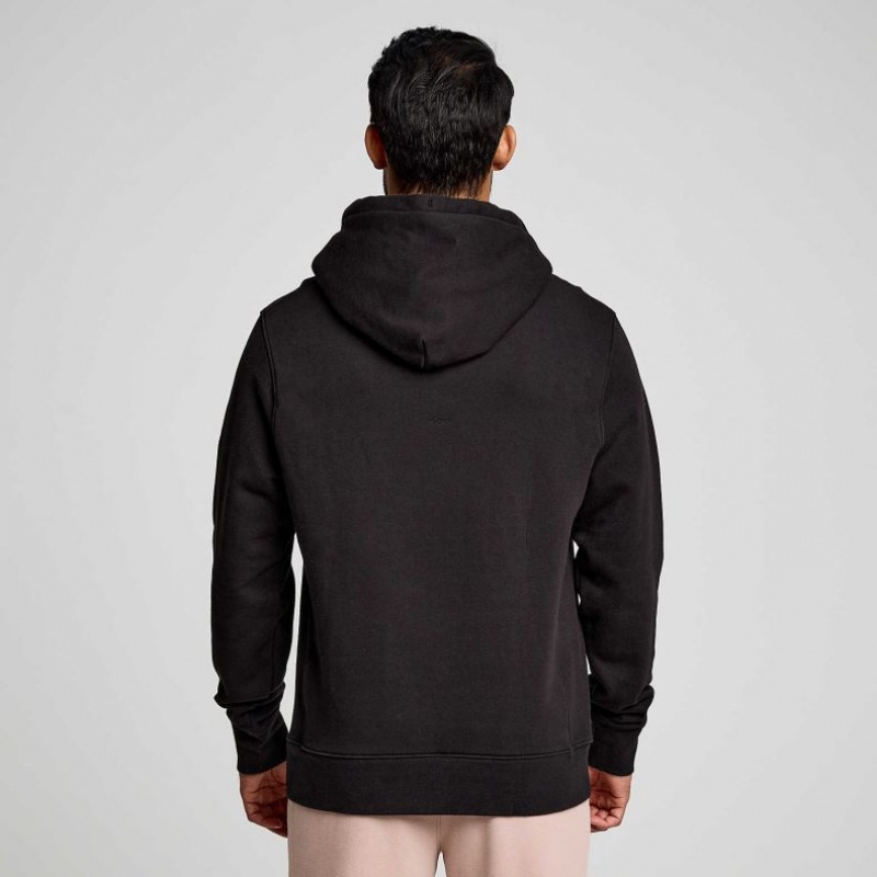 Sudadera con Capucha Saucony Recovery Hombre Negras | COLOMBIA-ARUN